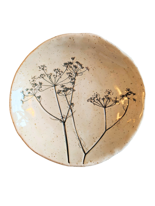 Bolle 20cm m/avtrykk av hundekjeks